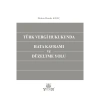 Türk Vergi Hukukunda Hata Kavramı Ve Düzeltme Yolu