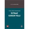 Türk Vergi Yargısında İstinaf Kanun Yolu