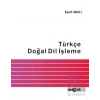 Türkçe Doğal Dil İşleme