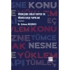 Türkçede Bilgi Yapısı Ve Tümce Başı Yapılar