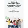 Türkçenin İkinci/Yabancı Dil Olarak Öğretiminde Konuşma Becerisi