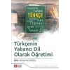 Türkçenin Yabancı Dil Olarak Öğretimi