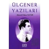 Ülgener Yazıları