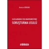 Uluslararası Ceza Mahkemesinde Soruşturma Usulü