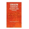 Urgun(Orhun)Yazıtları