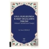 Usul Hukukunda Karşıt Delillerin Tercihi