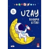 Uzay Boyama Kitabı (23 Çıkartma Hediye)