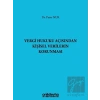 Vergi Hukuku Açısından Kişisel Verilerin Korunması