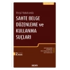 Vergi HukukundaSahte Belge Düzenleme ve Kullanma Suçları