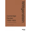 Wittgenstein: Cambridge Dersleri 1930-1933