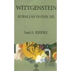 Wittgenstein Kurallar ve Özel Dil
