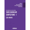 Yargı Kararları Sempozyumu - I  Eşya Hukuku