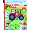 Yaz-Sil Etkinlik Kitabı – Çiftlik (Kalemli)