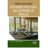 Yöneticiler İçin Eğitimde Politika Geliştirme Ve Analiz