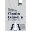 Yönetim Ekonomisi Teori Ve Politika