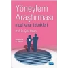 Yöneylem Araştırması -nicel karar teknikleri-