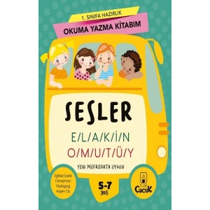 1. Sınıfa Hazırlık Okuma Yazma Kitabım Sesler