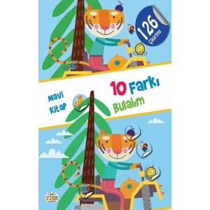 10 Farkı Bulalım - Mavi Kitap