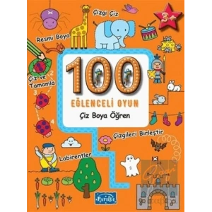 100 Eğlenceli Oyun - Çiz Boya Öğren