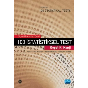 100 İSTATİSTİKSEL TEST - 100 Statistical Tests