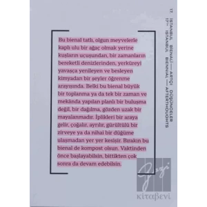 17. İstanbul Bienali - Artçı Düşünceler (Katalog)