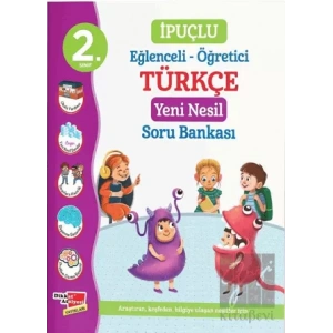 2. Sınıf İpuçlu Eğlenceli - Öğretici Türkçe Yeni Nesil Soru Bankası