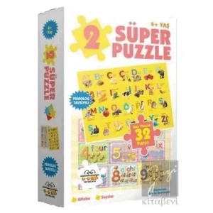2 Süper Puzzle Alfabe