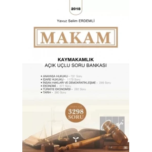 2018 Makam - Kaymakamlık Açık Uçlu Soru Bankası