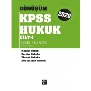 2020 Dönüşüm KPSS Hukuk Cilt 1 - Kolektif