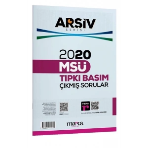 2020 MSÜ ARŞİV SERİSİ Tıpkı Basım Çıkmış Sorular Tamamı Video Çözüm