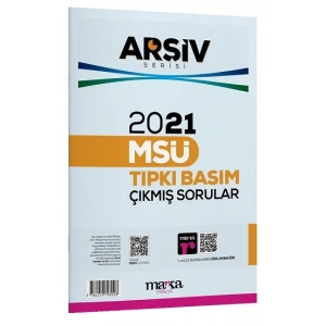 2021 MSÜ ARŞİV SERİSİ Tıpkı Basım Çıkmış Sorular Tamamı Video Çözümlü