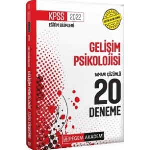2022 KPSS Eğitim Bilimleri Gelişim Psikolojisi 20