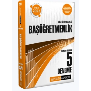 2023 Milli Eğitim Bakanlığı Başöğretmenlik 5 Deneme