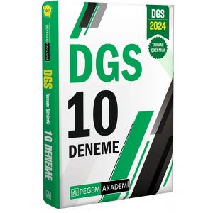 2024 Dgs Tamamı Çözümlü 10 Deneme