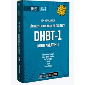 2024 Din Hizmetleri Alan Bilgisi Testi DHBT-1 Konu Anlatımlı