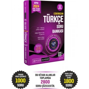 2024 Ezberbozan KPSS Genel Yetenek Genel Kültür Türkçe Soru Bankası