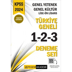 2024 KPSS Genel Yetenek Genel Kültür Lise-Ön Lisans Tamamı Çözümlü Türkiye Geneli Tamamı Çözümlü 1-2