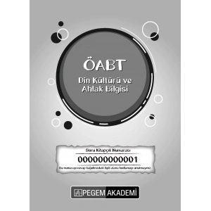 2024 TG1 ÖABT Din Kültürü ve Ahlak Bilgisi Deneme Sınavı