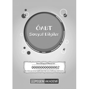 2024 TG2 ÖABT Sosyal Bilgiler Öğretmenliği Deneme Sınavı