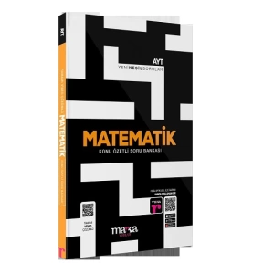 2025 AYT Matematik Konu Özetli Yeni Nesil Soru Bankası Tamamı Video Çözümlü (Ciltli)