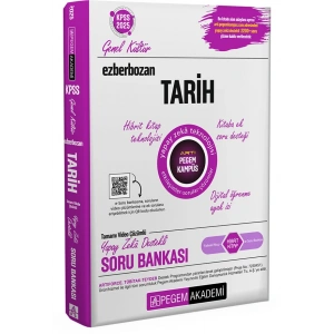 2025 Ezberbozan KPSS Genel Yetenek Genel Kültür Tarih Soru Bankası