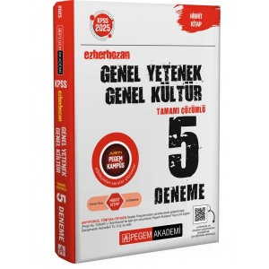 2025 KPSS Genel Yetenek Genel Kültür Ezberbozan Tamamı Çözümlü 5 Deneme