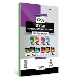 2025 KPSS GYGK Kazandıran Deneme Sınavı Seti 10 Fasikül 67 Deneme