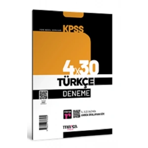 2025 KPSS Türkçe 4x30 Deneme Tamamı Video Çözümlü