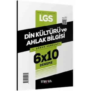 2025 LGS 1.Dönem Konuları Din Kültürü ve Ahlak Bilgisi 6 Deneme