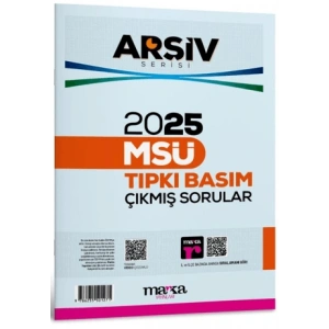 2025 MSÜ Çıkmış Sorular Tıpkı Basım Çözümlü Arşiv