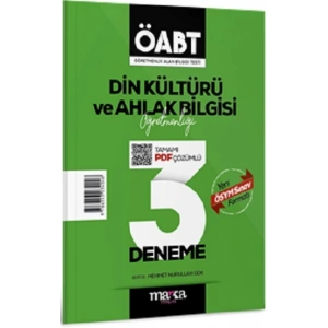 2025 ÖABT Din Kültürü ve Ahlak Bilgisi Öğretmenliği Tamamı Çözümlü 3 Deneme