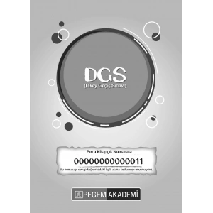 2025 TG11 DGS Deneme Sınavı