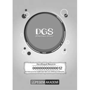 2025 TG12 DGS Deneme Sınavı