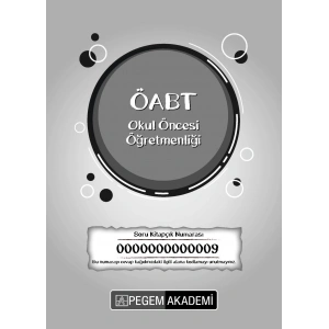 2025 TG9 ÖABT Okul Öncesi Öğretmenliği Deneme Sınavı